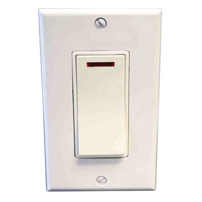 Amba Products Amba Pilot Light Switch - White
