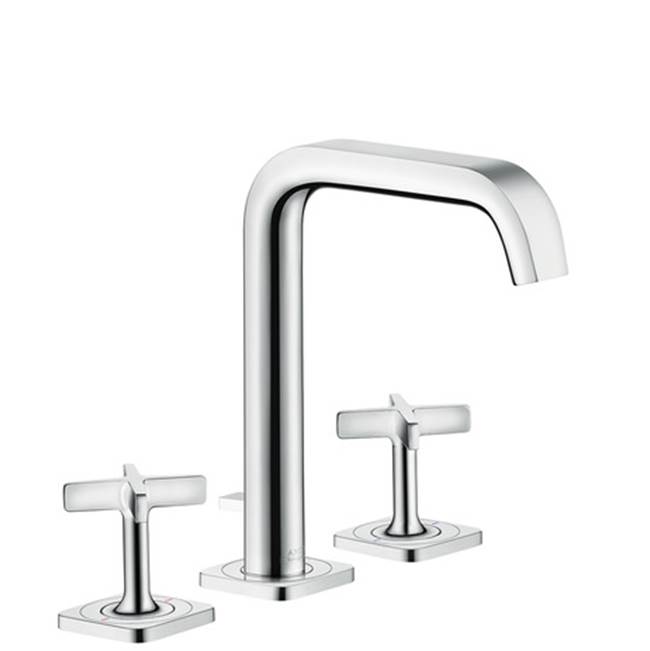 Axor Citterio E Widespread Faucet 170 with Pop-Up Drain, 1.2 GPM in Chrome
