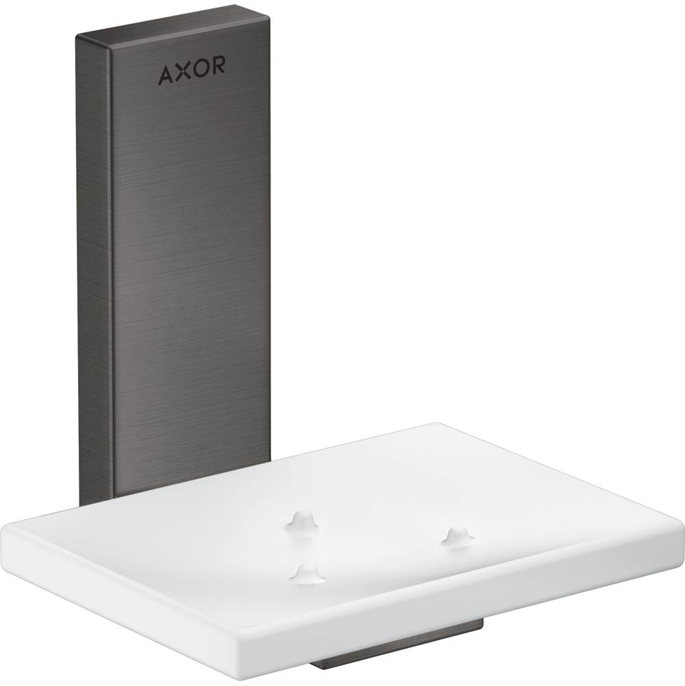 Axor Universal Rectangular Soap Dish in Brushed Black Chrome