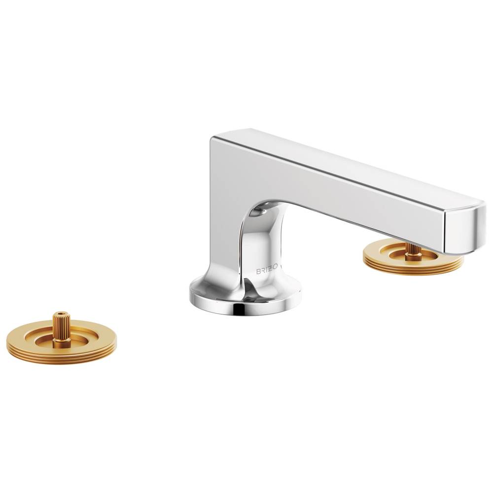 Brizo Kintsu® Widespread Lavatory Faucet with Low Spout - Less Handles 1.5 GPM