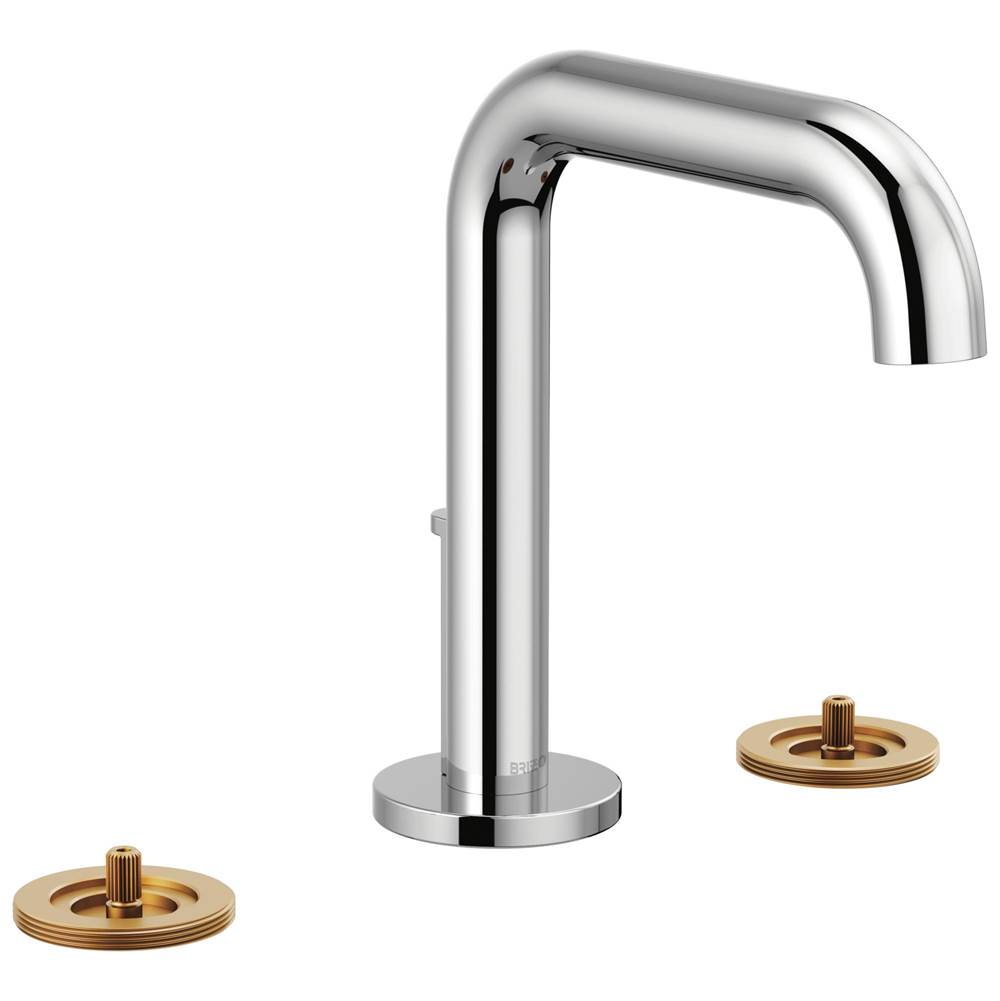 Brizo Litze® Widespread Lavatory Faucet with High Spout - Less Handles 1.2 GPM