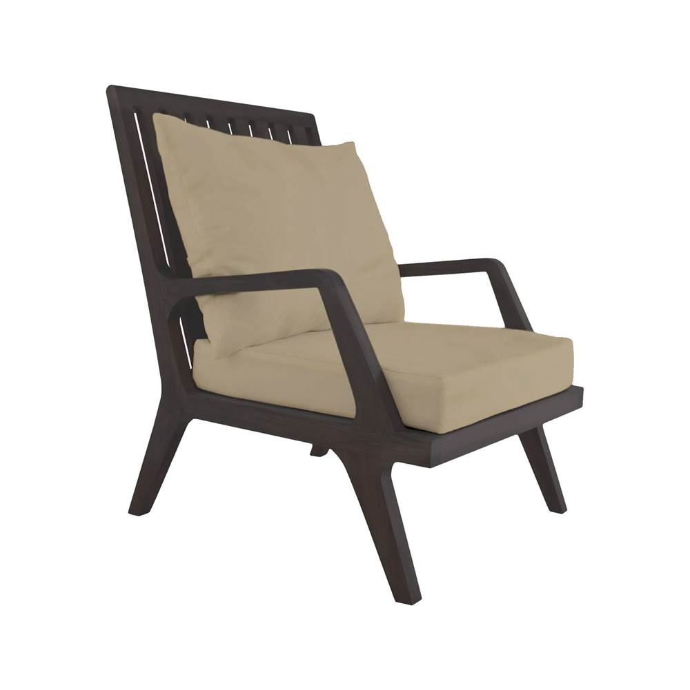 Elk Home Teak Patio Lounge Chair Cushions In Cream