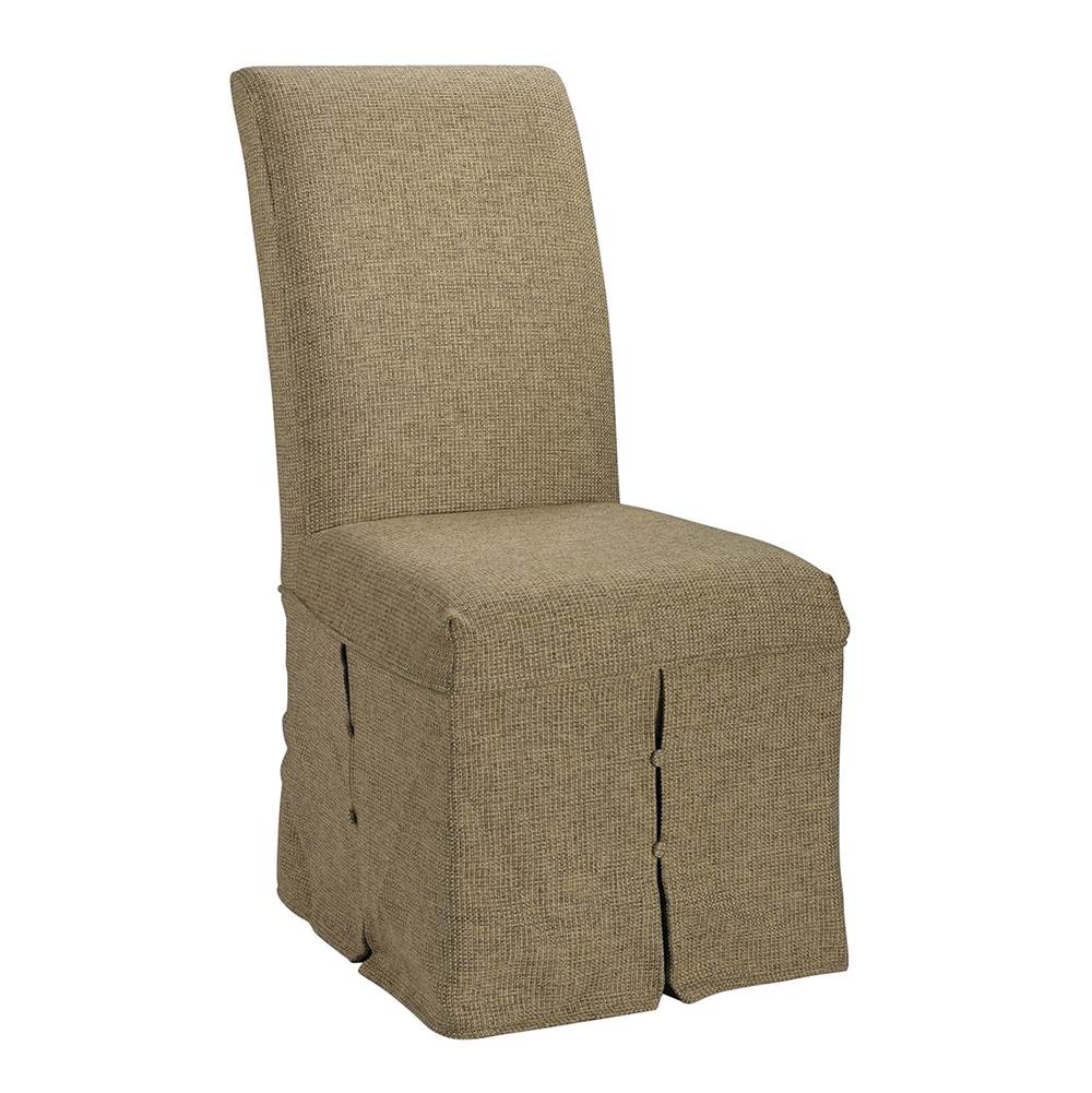 Elk Home McCay Straw Parsons Skirted Chair - COVER ONLY