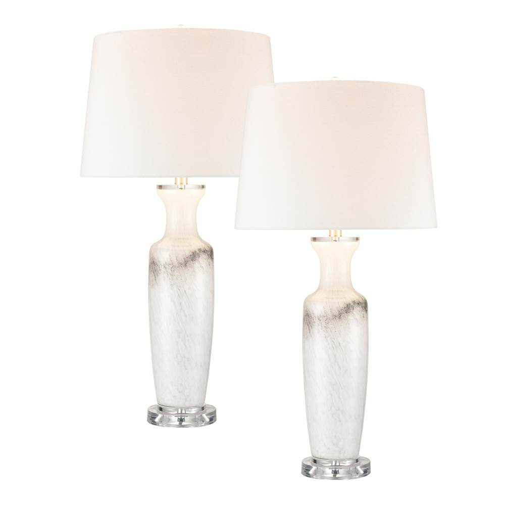 Elk Home Abilene Table Lamp - Set of 2 White