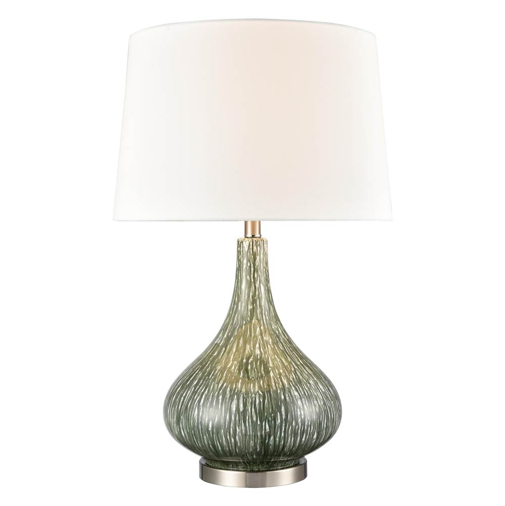 Elk Home Northcott 28'' High 1-Light Table Lamp - Green