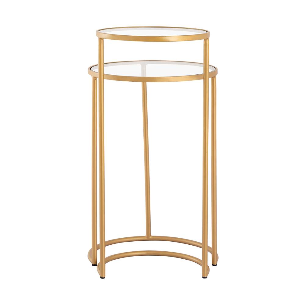 Elk Home Marino Accent Table - Gold