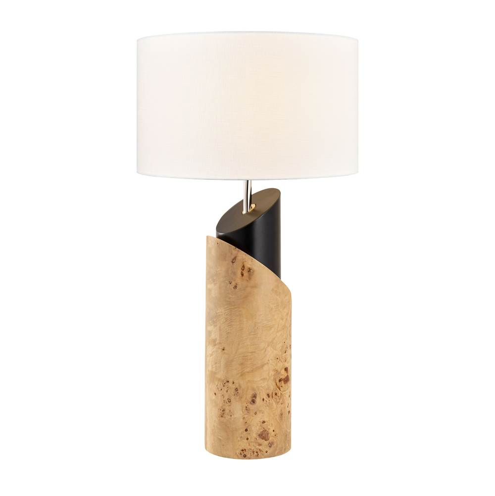 Elk Home Kincaid 29.5'' High 1-Light Table Lamp - Natural Burl - Includes LED Bulb