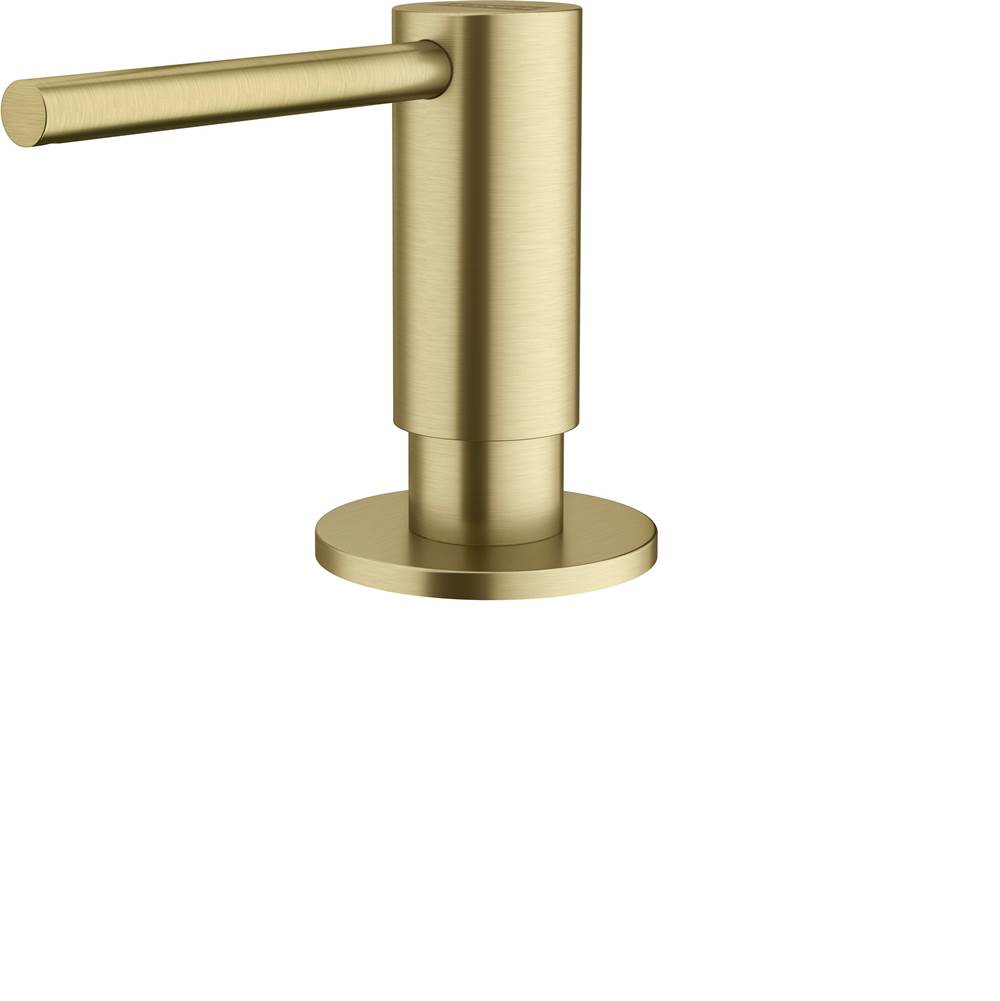 Franke ATL-SD-GLD Atlas Series Single Hole Top Refill Soap Dispenser, Gold