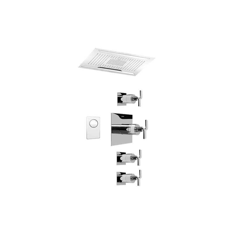 Graff Ceiling-Mount Shower System - Trim