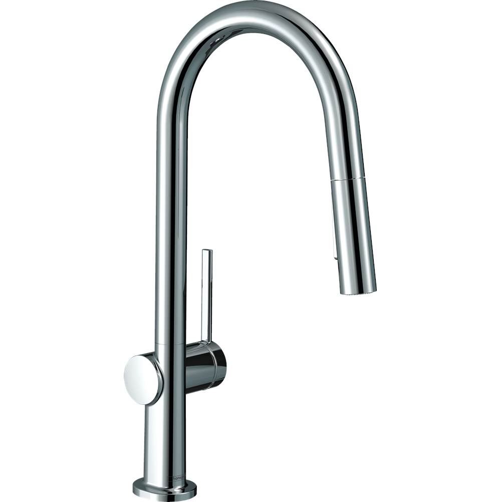 Hansgrohe Talis N HighArc Kitchen Faucet, A-Style 2-Spray Pull-Down with sBox, 1.75 GPM in Chrome