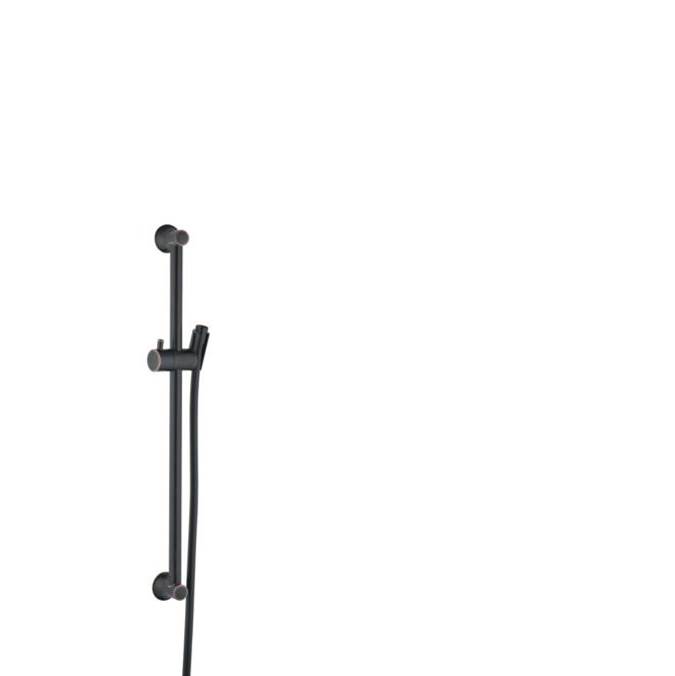 Hansgrohe Unica Wallbar Classic, 24'' in Rubbed Bronze