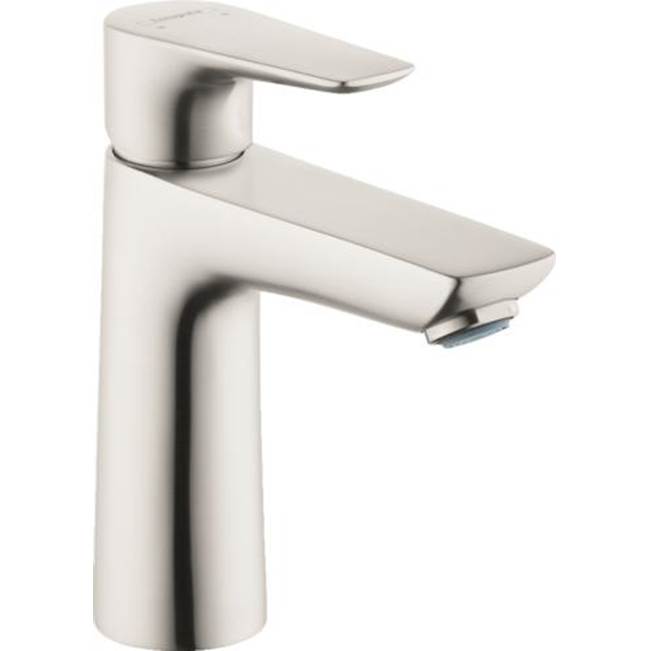 Hansgrohe Talis E Single-Hole Faucet 110 with Pop-Up Drain, 1.2 GPM in Brushed Nickel