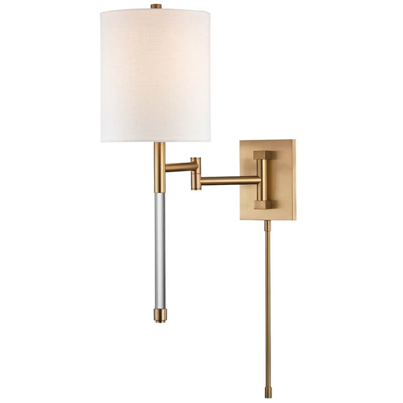 Hudson Valley Lighting 1 Light Wall Sconce With Plug