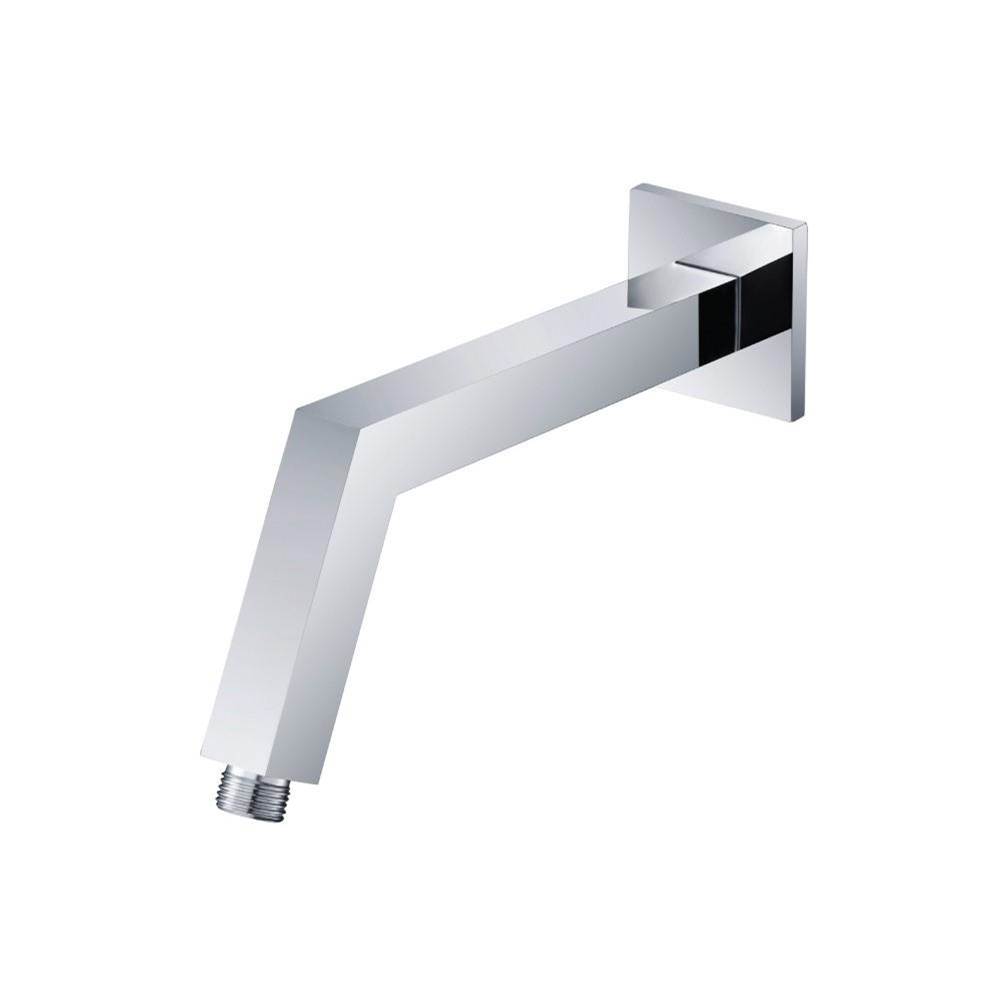 Isenberg Square Shower Arm With Flange - 10'' - With Flange