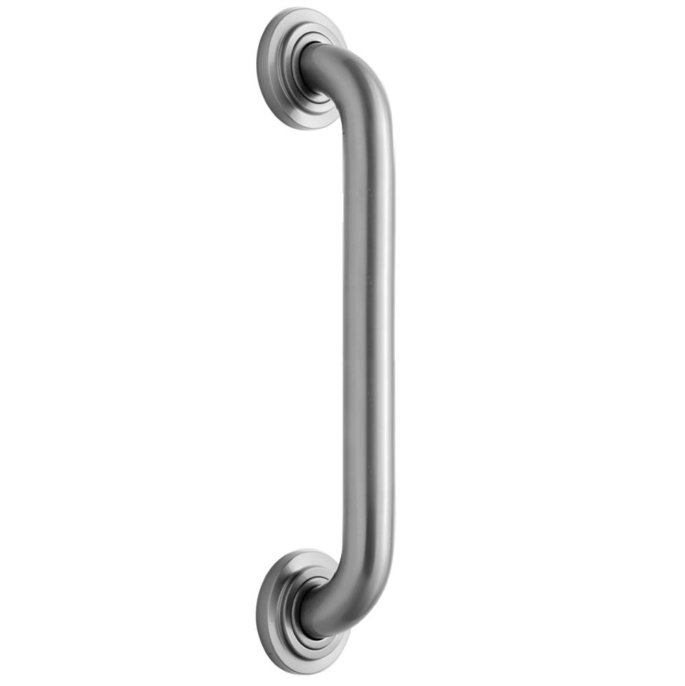 Jaclo 48'' Deluxe Grab Bar with Contemporary Round Flange