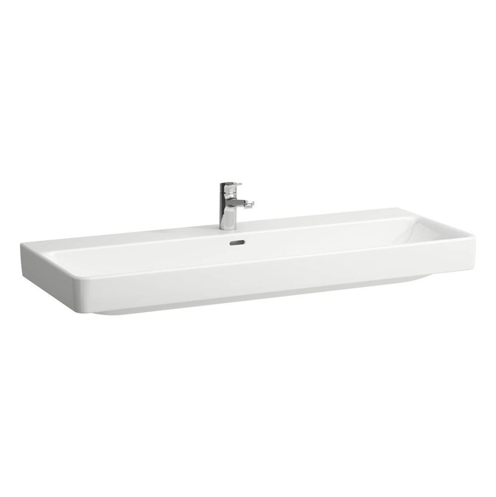 Laufen Washbasin, also usable as double washbasin, wall mounted