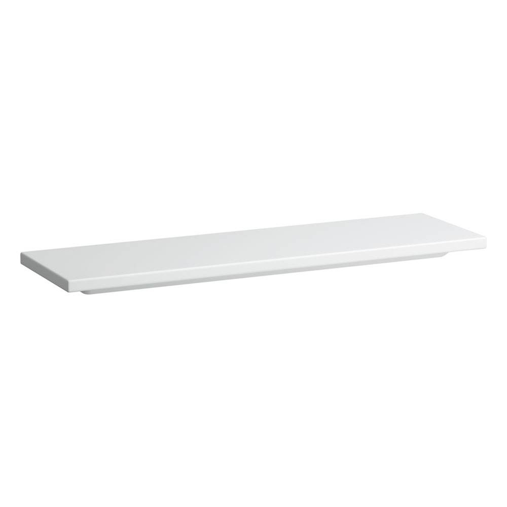 Laufen Shelf, made from sanitary ceramic, wall-hung, cutable to 25 1/2''
