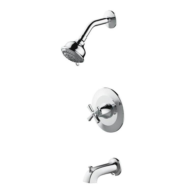 Luxart - Roman Tub Faucets With Hand Showers