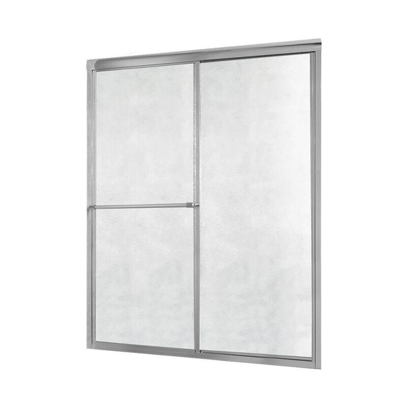Luxart Sophisticated Framed Sliding Shower Door