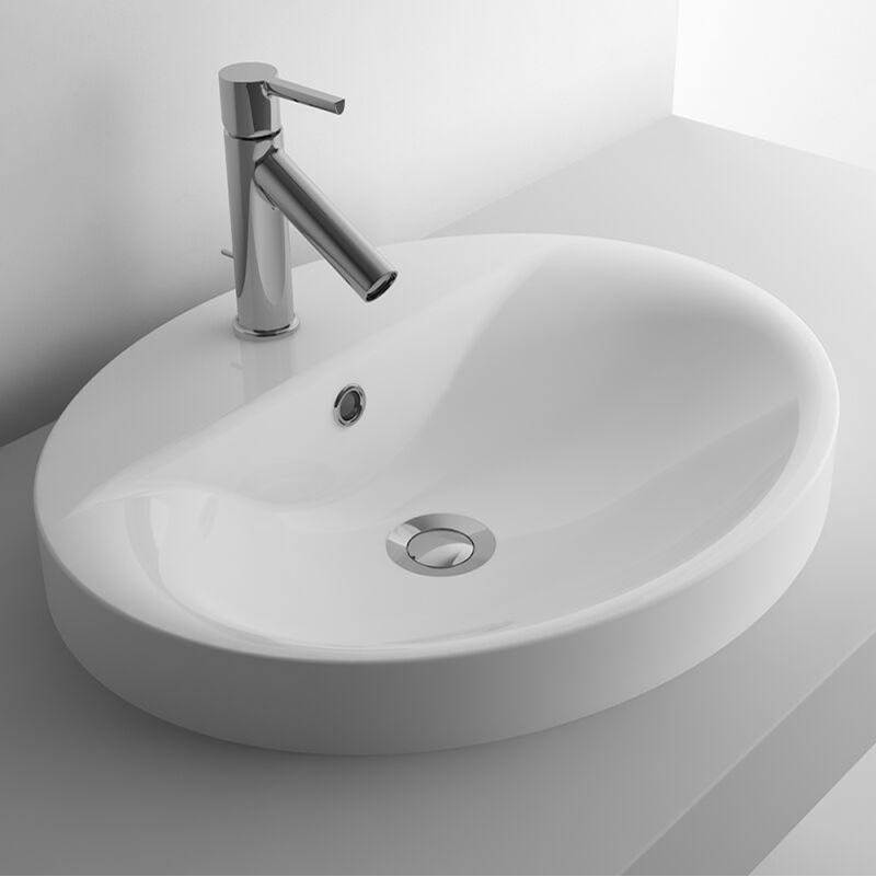 Luxart Modern Oval Vessel Sink