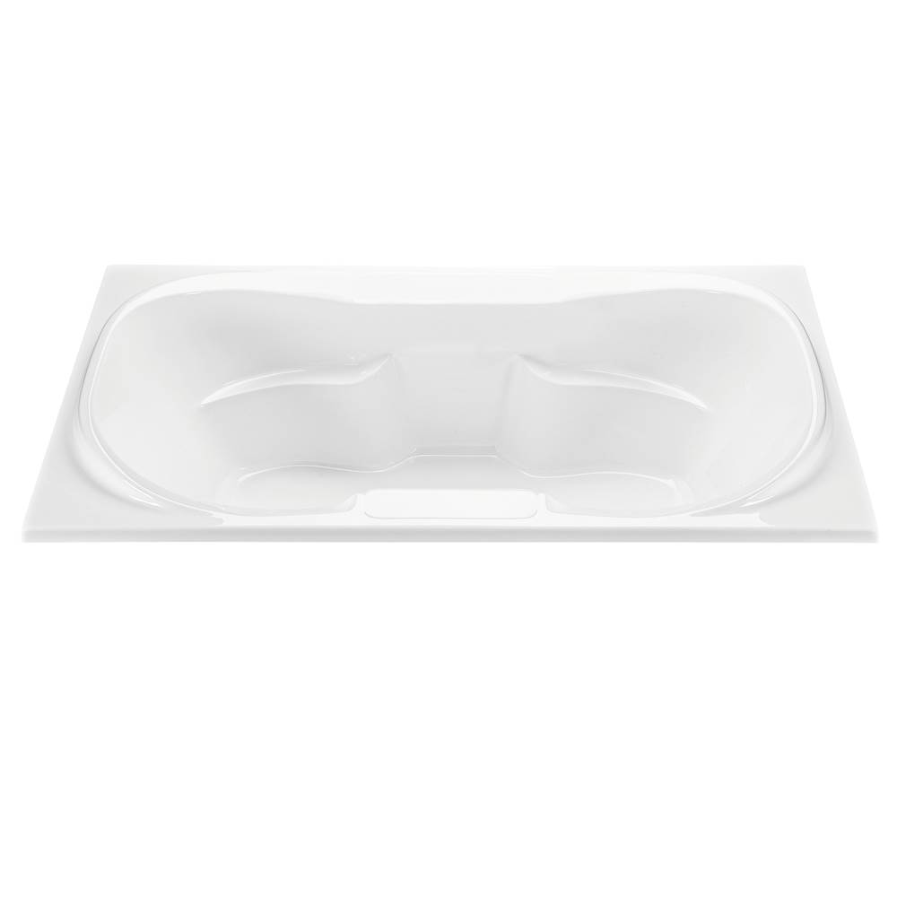 MTI Baths Tranquility 1 Acrylic Cxl Drop In Air Bath Elite/Microbubbles - White (72X42)