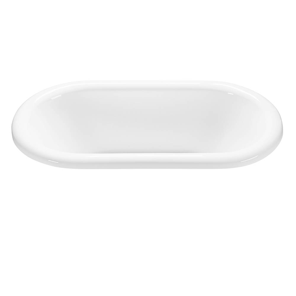 MTI Baths Melinda 3 Acrylic Cxl Drop In Air Bath Elite/Microbubbles - White (65.5X35)