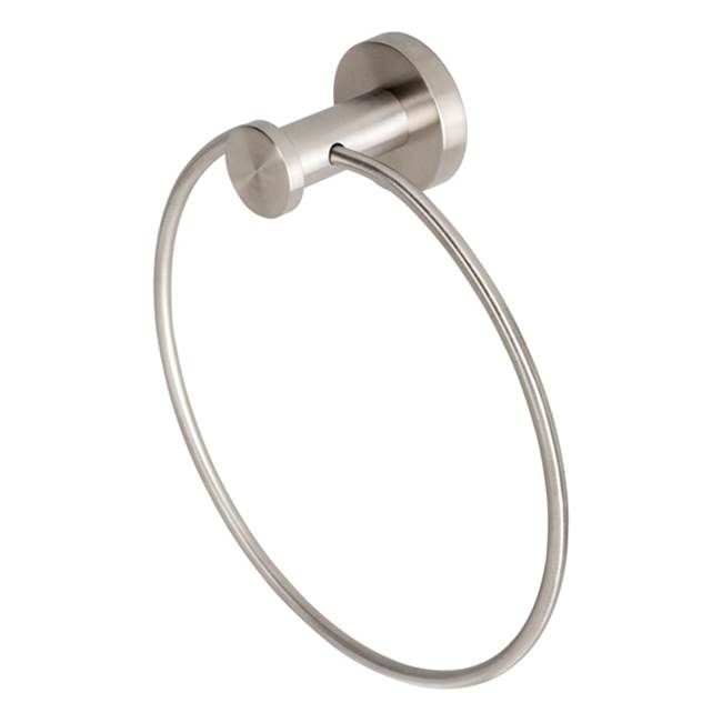 Nameeks Round Brushed Nickel Stainless Steel Towel Ring