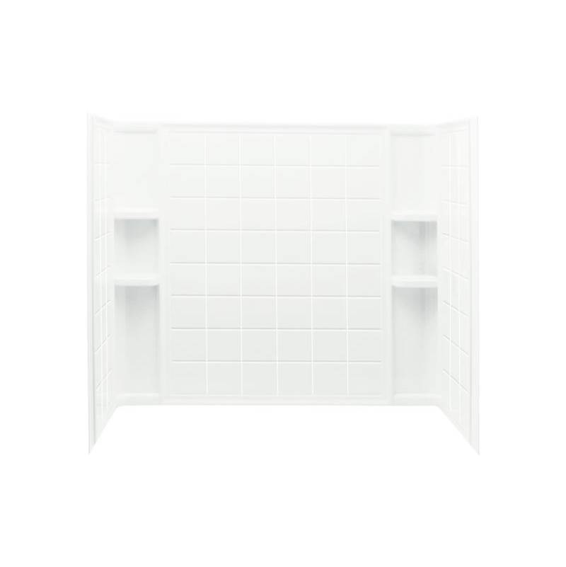 Sterling Plumbing Ensemble™ 60'' x 33-1/4'' tile bath/shower wall set