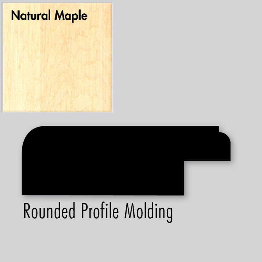 Strasser Woodenworks 2.25 X .75 X 72 Molding Round Nat Maple