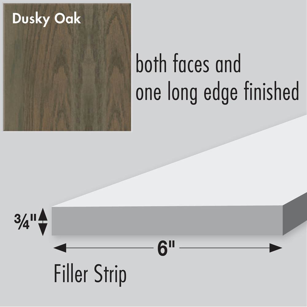 Strasser Woodenworks 6 X .75 X 84 Filler Dusky Oak