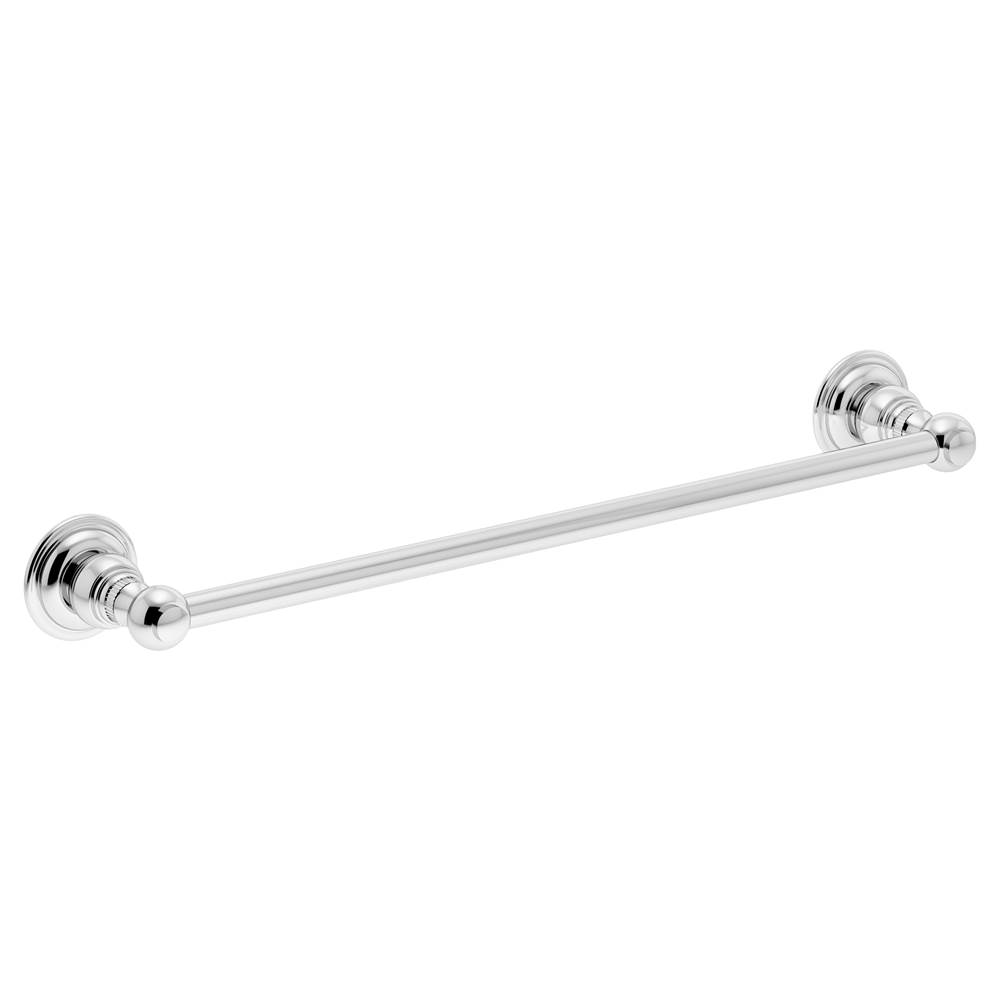 Symmons Carrington 24 in. Wall-Mounted Towel Bar in Polished Chrome