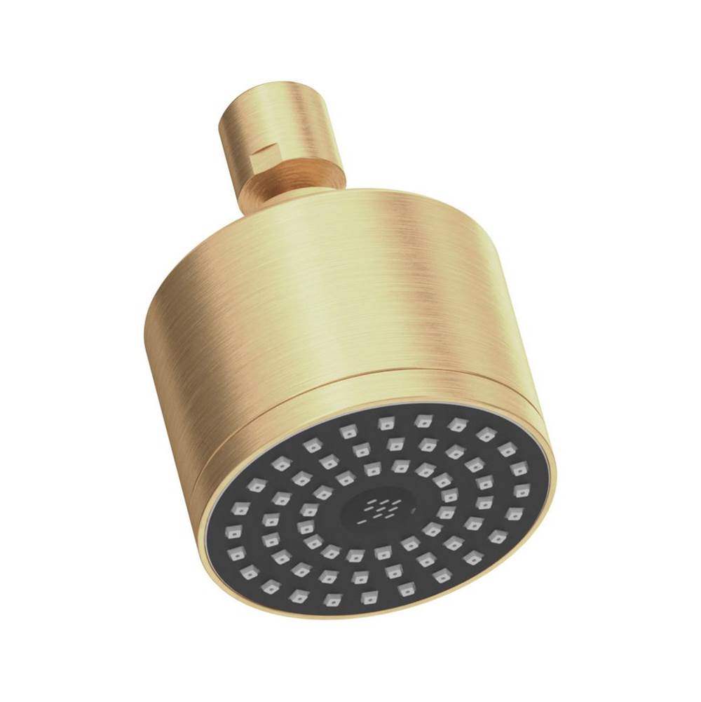 Symmons Dia 1-Spray 3 in. Fixed Showerhead in Brushed Bronze (1.5 GPM)