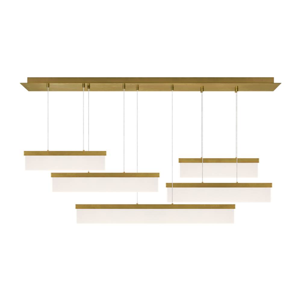 Visual Comfort Modern Collection Sweep Linear Chandelier