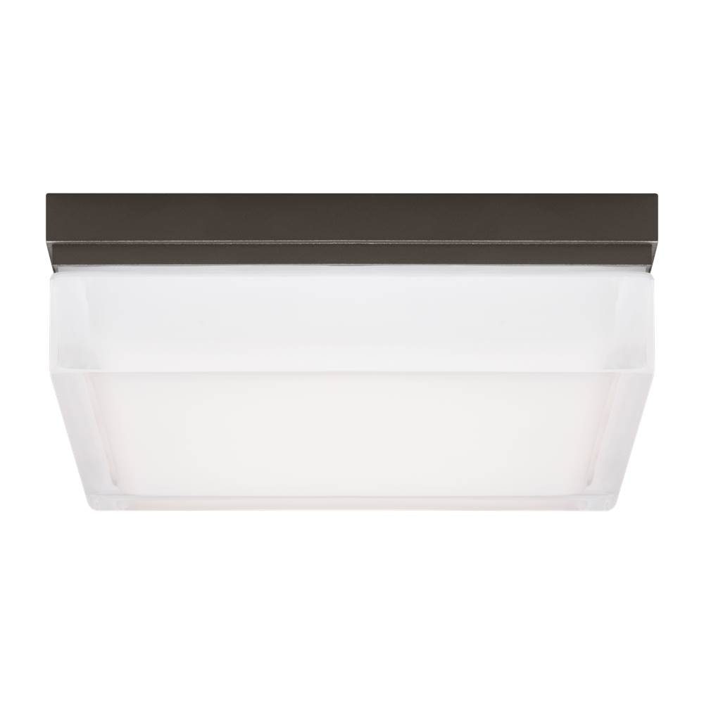 Visual Comfort Modern Collection Boxie Large Outdoor Wall/Flush Mount
