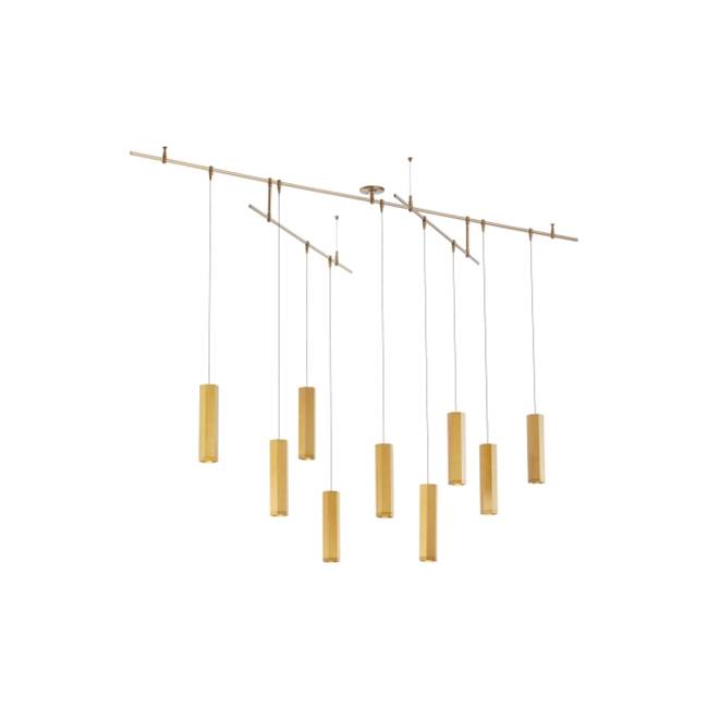 Visual Comfort Modern Collection Blok Small Chandelier