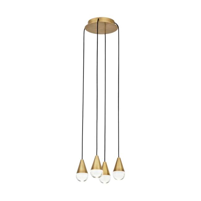 Visual Comfort Modern Collection Cupola 4 Light Chandelier