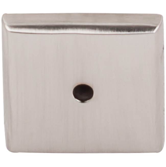 Top Knobs Aspen II Square Backplate 1 1/4 Inch Brushed Satin Nickel