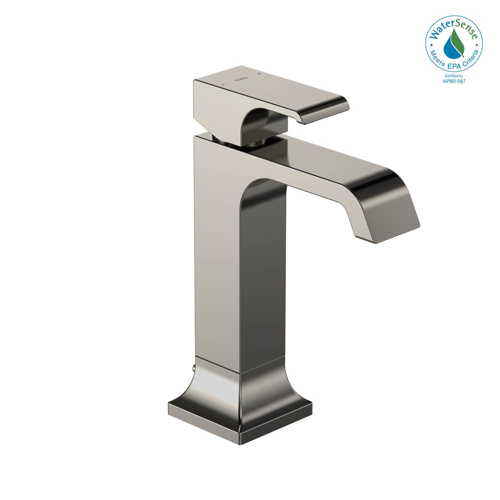 TOTO Toto® Gc 1.2 Gpm Single Handle Semi-Vessel Bathroom Sink Faucet With Comfort Glide Technology, Polished Nickel