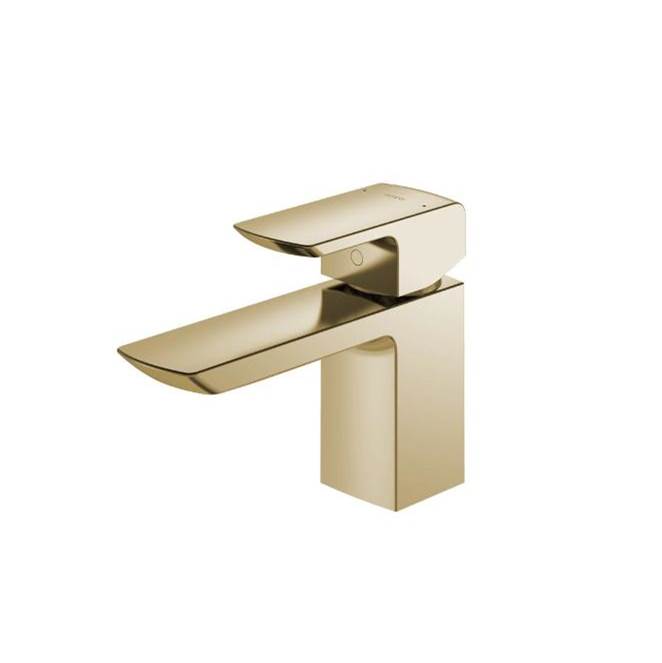 TOTO GR 1.2 GPM Single Handle Bathroom Sink Faucet with COMFORT GLIDE™ Technology, Polished French Gold Mto