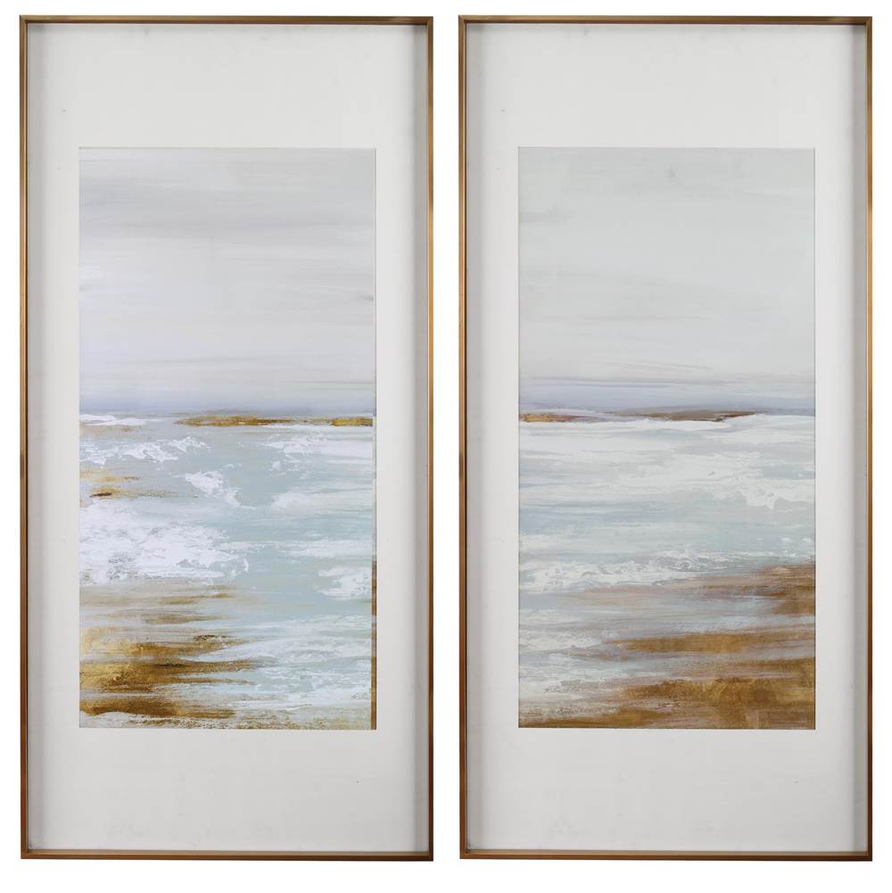 Uttermost Uttermost Coastline Framed Prints, S/2