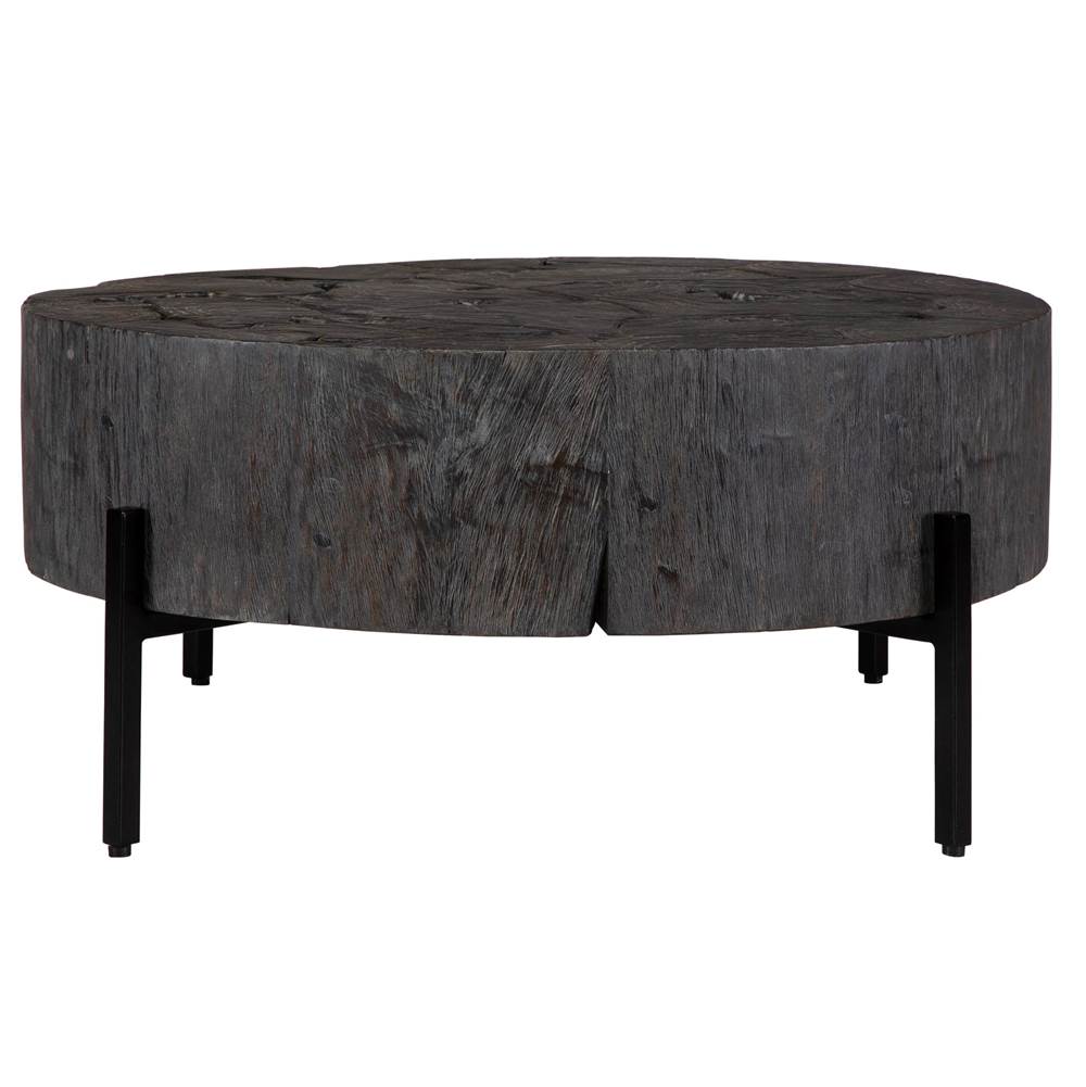 Uttermost Uttermost Adjoin Rustic Black Coffee Table