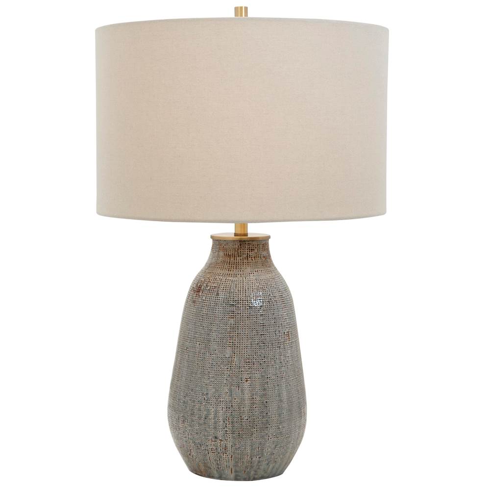 Uttermost Uttermost Monacan Gray Textured Table Lamp