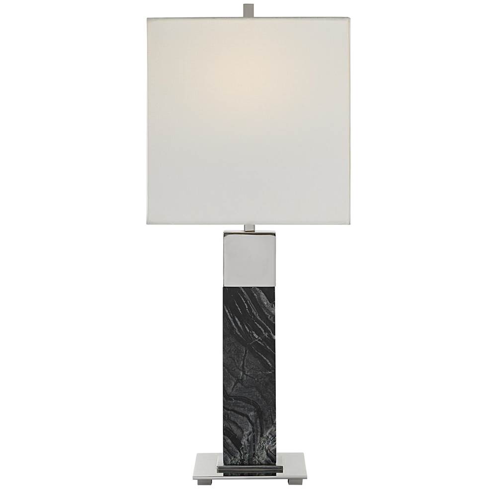 Uttermost Uttermost Pilaster Black Marble Table Lamp