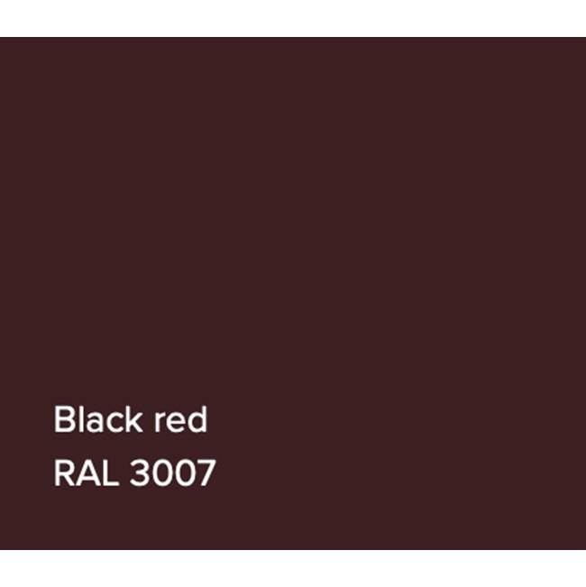 Victoria + Albert RAL Basin Black Red Matte