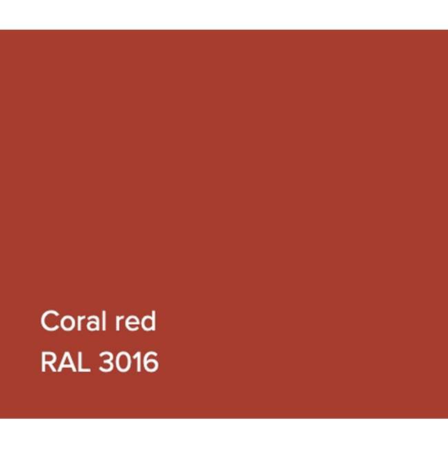 Victoria + Albert RAL Basin Coral Red Gloss