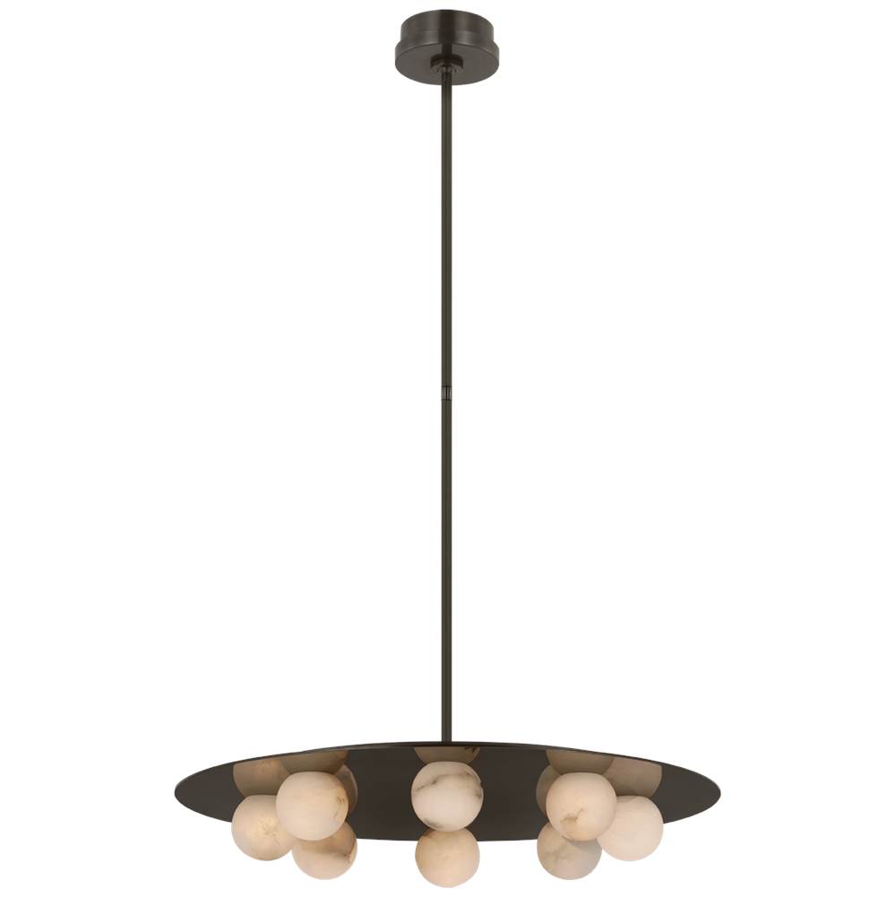 Visual Comfort Signature Collection Pertica 24'' Eight Light Chandelier