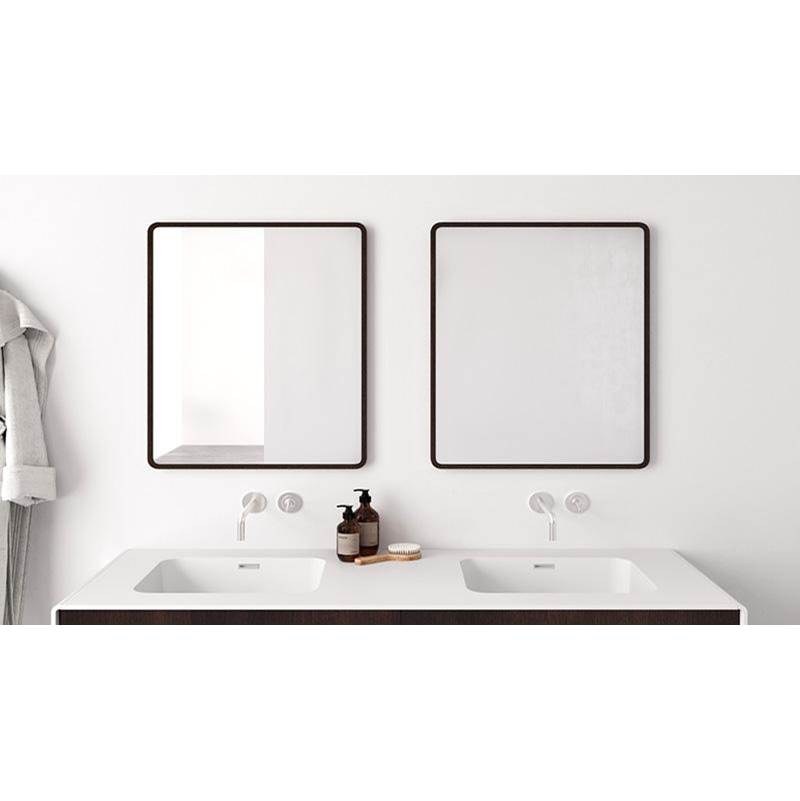 WETSTYLE Deco Mirror 60X30 -  White Mat Lacquer